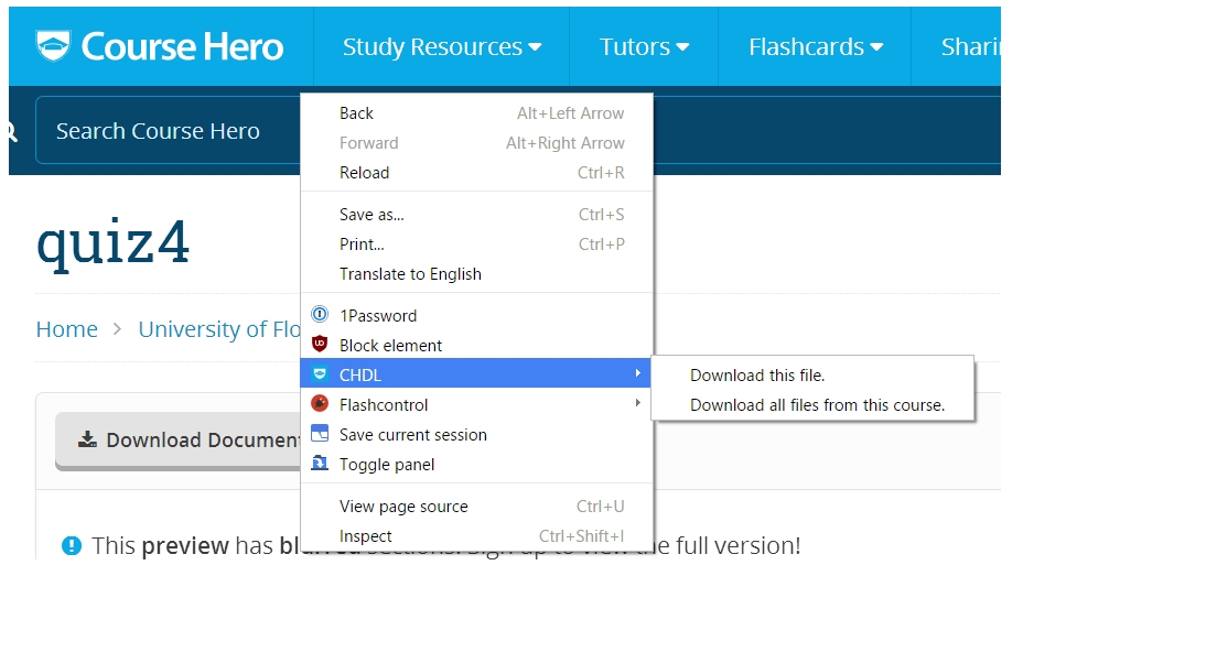 Cara Download File di Coursehero Terbaru 2022 Abbox ID